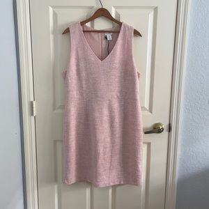 NWT Nicole Miller Blush Sleeveless Sheath Dress